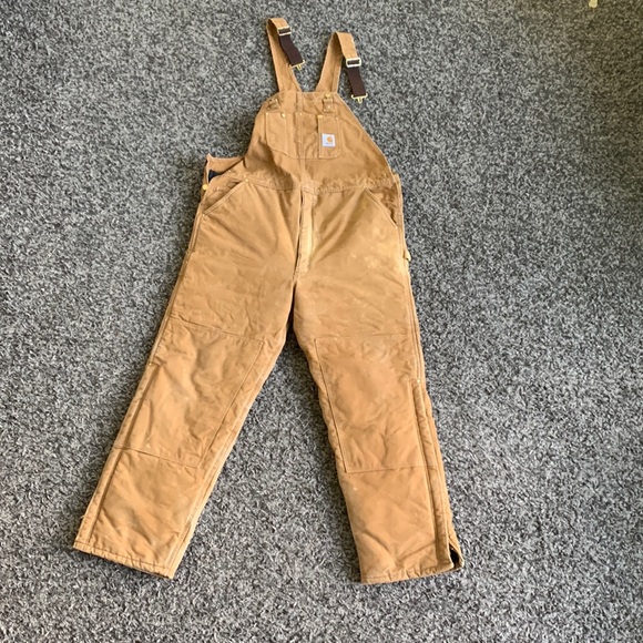 Carhartt Other - Carhartt bib insulated coveralls / overalls size 44/34. Brown